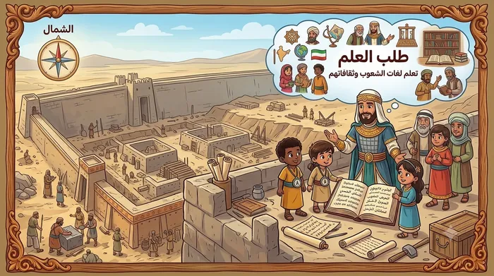 الشمال: طلب العلم وتعلّم لغات الشعوب وثقافاتهم