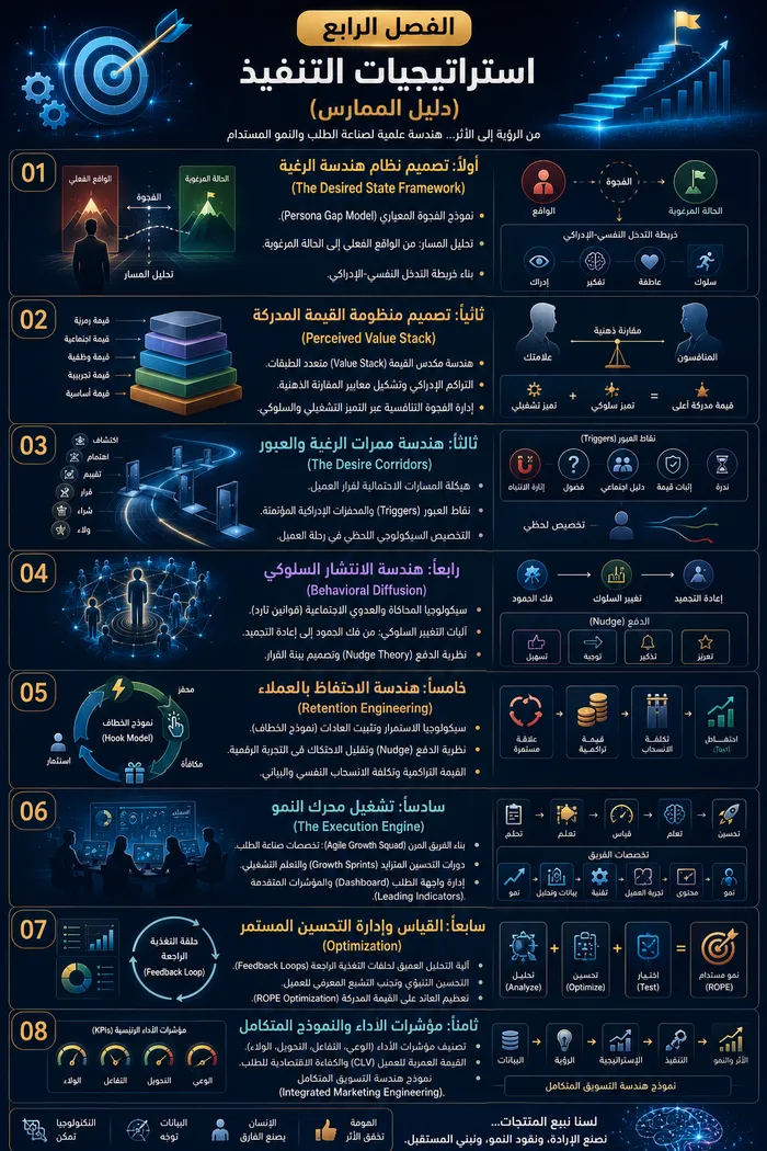 الباب الرابع: استراتيجيات التنفيذ - دليل الممارس