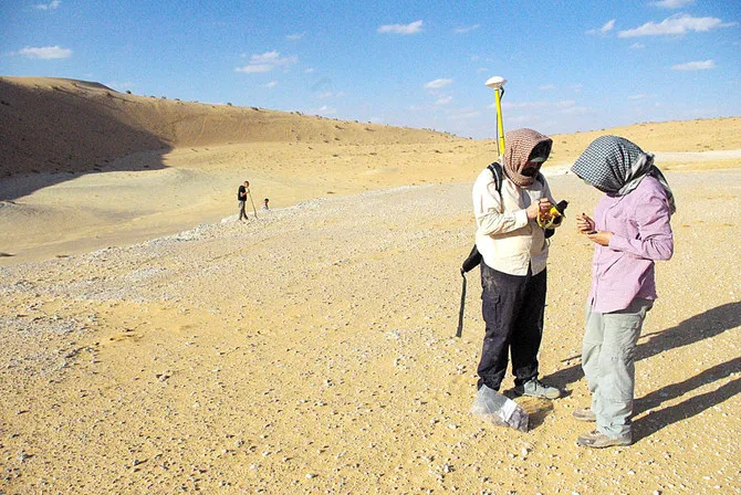 أدوات حجرية من مواقع الجزيرة العربية